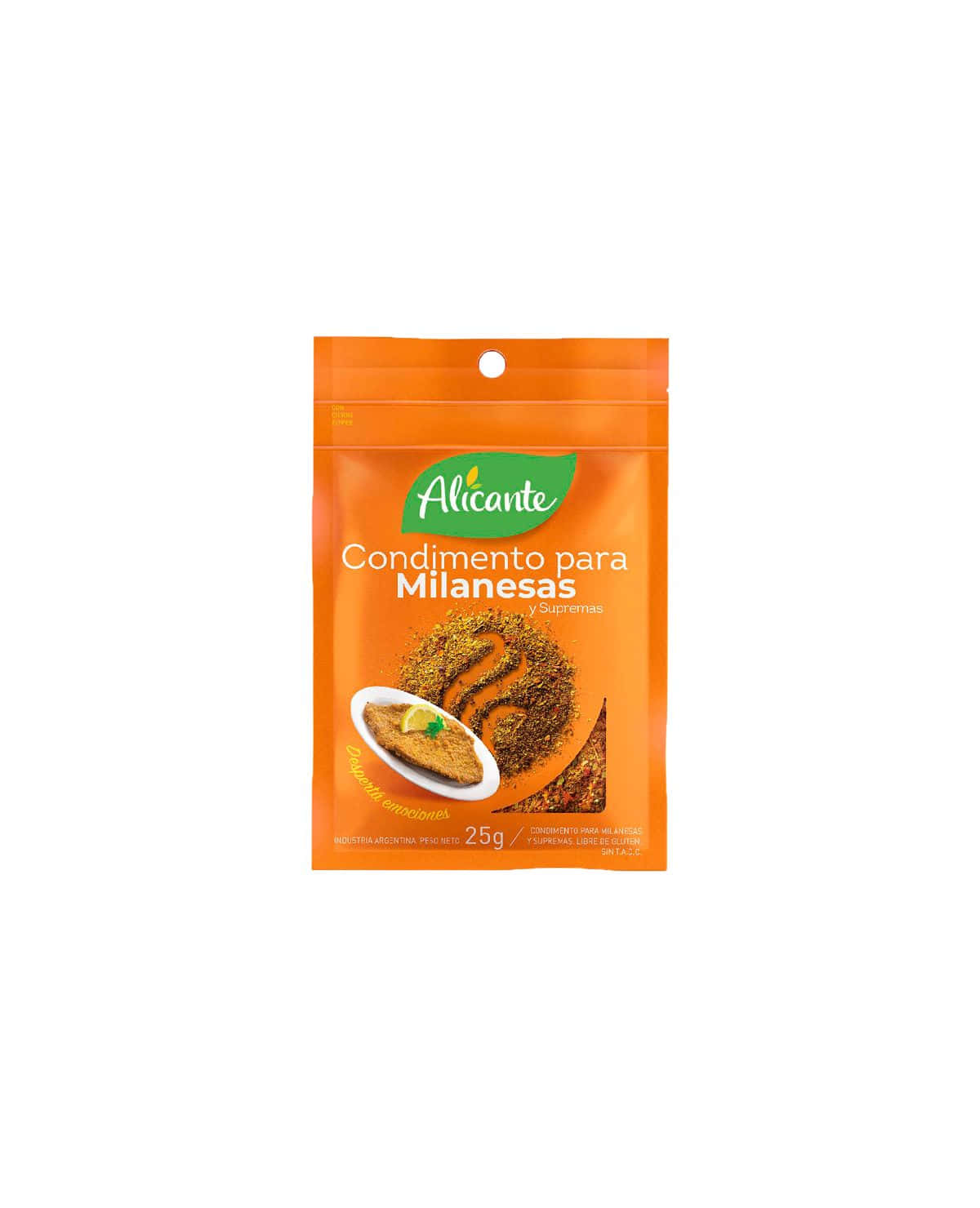 Condimento para Milanesas Alicante 25 Gr